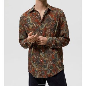 Men’s Large Relaxed Fit Shirt from Zara